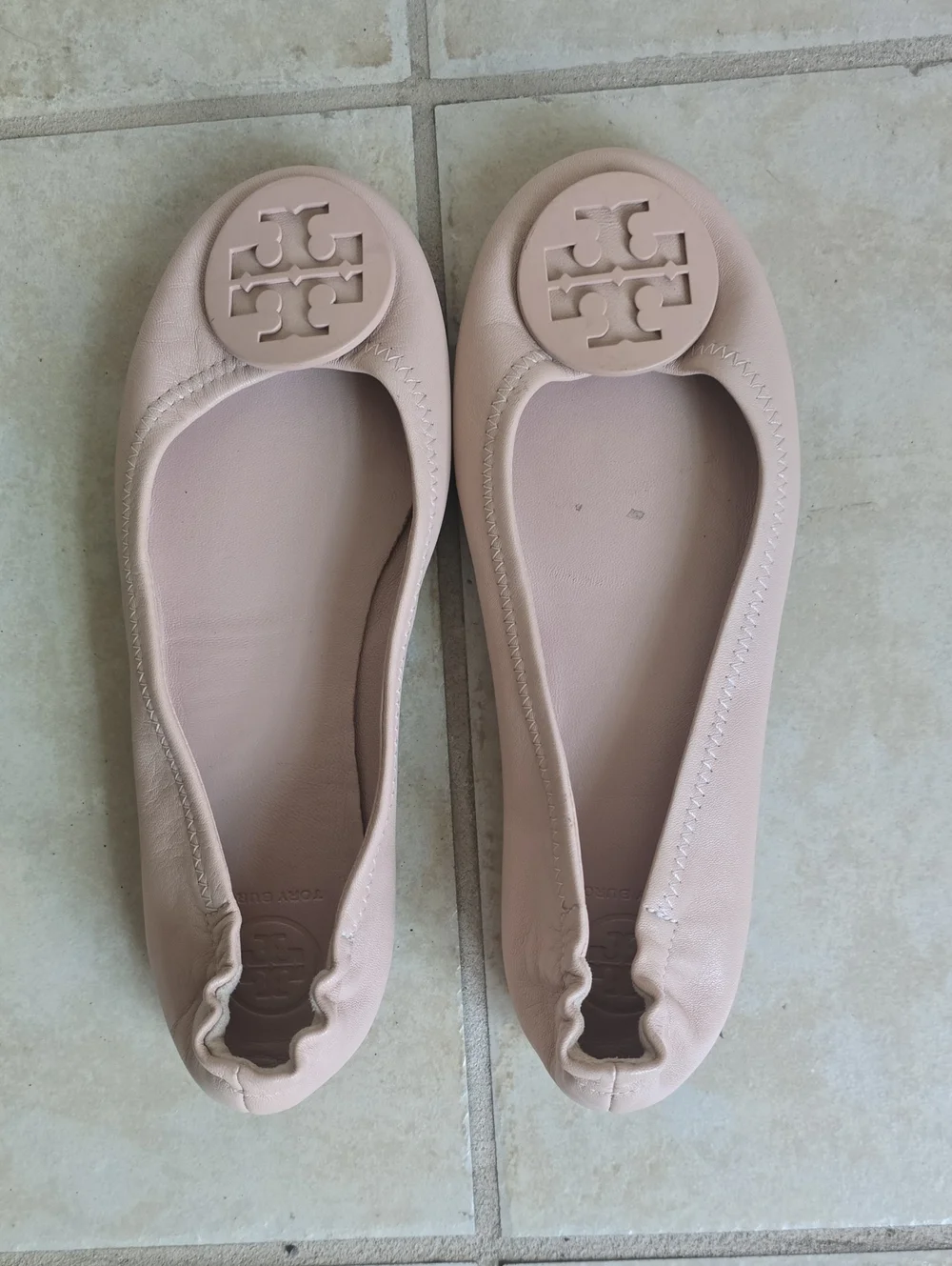 Tory Burch Minnie Ballet Flats Soft Ballet Pink
